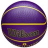 Bola de Basquete Nba Player Icon Outdoor Lebron Size 7 Wilson Cor Roxo - 6