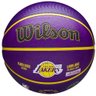 Bola de Basquete Nba Player Icon Outdoor Lebron Size 7 Wilson Cor Roxo - 1