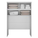 Ver imagem 2 de Modulado Aéreo Casal 4 Portas - Linea-branco - Móveis Novo Horizonte
