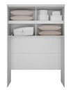 Ver imagem 2 de Modulado Aéreo Casal 4 Portas - Linea-branco - Móveis Novo Horizonte