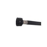 Engate Flexível 40 cm x 1/2 PVC Preto Ultra resistente Censi - 2