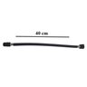 Engate Flexível 40 cm x 1/2 PVC Preto Ultra resistente Censi - 4