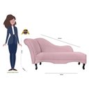 Ver imagem 5 de Divã Recamier Olivia Suede Lado Esquerdo