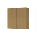 Ver imagem 1 de Armário de Cozinha Modulado Rainha C/ 2 Portas Ripadas 80 Cm Nature - Nesher