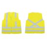 Colete Verde Limão 1 Bolso C/Refletivo - xgg - 1