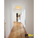 Ver imagem 3 de Plafon Madeira Redondo 35cm Marfim