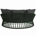 Ver imagem 6 de Chaise Área Externa Monza Alumínio Pintura Corda Náutica Trama