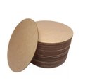 Ver imagem 1 de Chapa Redonda Mdf Cru 3mm para Artesanato 20cm