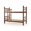 Ver imagem 2 de Beliche de Madeira Maciça Torneada Super Resistente 6x6 Imbuia - Móveis Britz