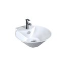 Ver imagem 1 de Cuba de Apoio Redonda com Mesa para Banheiro BA-8003 16cmx43cmx45cm Adamas Toilet Adamas