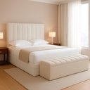 Ver imagem 6 de Recamier Calcadeira Bau 160 Cm Dalia Linho Champagne Artte