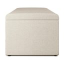 Ver imagem 5 de Recamier Calcadeira Bau 160 Cm Dalia Linho Champagne Artte