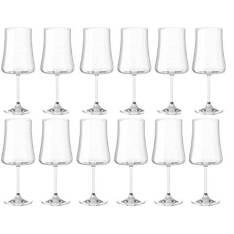 Conjunto 12 Taças de Vinho Tinto 460ml Cristal Pleasure Haus Concept Sommelier