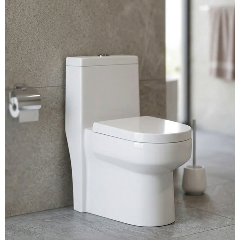 Vaso Sanitário Monobloco Assento Soft Close EcoMaxDual Adamas ADM857