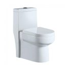 Ver imagem 2 de Vaso Sanitário Monobloco Assento Soft Close Ecomaxdual Adamas ADM857 Branco