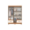 Ver imagem 3 de Guarda Roupa 5 Portas 1 Esp 2GAV Briz B60 Henn Nature