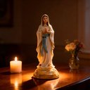 Ver imagem 3 de Imagem de Nossa Senhora de Lourdes de Resina - 15 cm