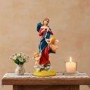 Ver imagem 2 de Imagem de Nossa Senhora Desatadora Dos Nós de Resina - 15 cm