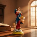 Ver imagem 3 de Imagem de Nossa Senhora Desatadora Dos Nós de Resina - 15 cm