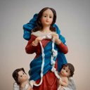 Ver imagem 3 de Imagem de Nossa Senhora Desatadora Dos Nós de Resina - 20 cm