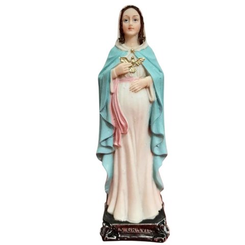 Imagem de Nossa Senhora do Ó de Resina - Nossa Senhora Grávida - 15 cm
