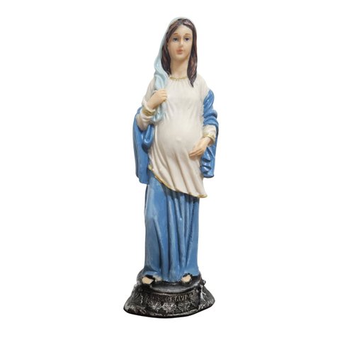 Imagem de Nossa Senhora do Ó de Resina - Nossa Senhora Grávida - 20 cm