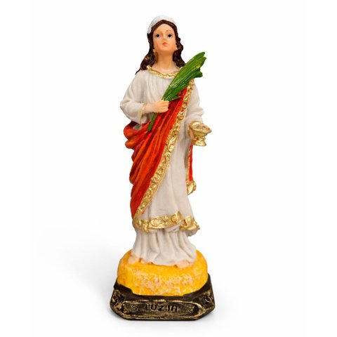 Imagem de Santa Luzia em Resina - 15 cm