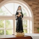Ver imagem 3 de Imagem de Santa Rita de Cássia de Resina - 15 cm