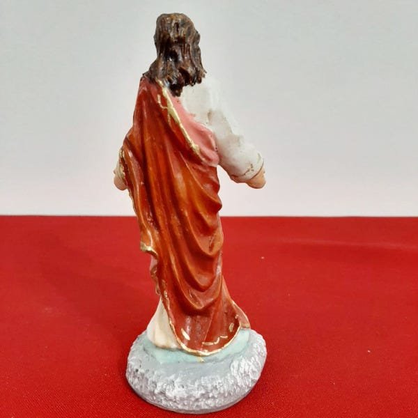 Imagem do Sagrado Coração de Jesus de Resina - 15 cm - 2