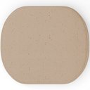 Ver imagem 7 de Puff Decorativo Orgânico para Living Quarto 70cm Doha W01 Linho Bege Escuro - Lyam Decor