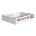 Ver imagem 1 de Cama Montessoriana Linha Affetto de Casal 144,9X194cm Branco