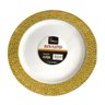Prato Luxo Natal Réveillon Plástico Reutilizável 26cm-12un - 1