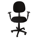 Ver imagem 2 de Cadeira Escritório Executiva Back Sistem Nr17 - Tecido Js:preto