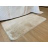 Tapete para Quarto Antiderrapante Fluffy Toque Pele Coelho Felpudo - 2