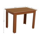 Ver imagem 5 de Conjunto Mesa Retangular Pérola Fosca com 04 Cadeiras - Bagum Bege Naturalle