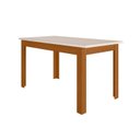 Ver imagem 4 de Conjunto Sala de Jantar Mesa Bellagio 150cm com 6 Cadeiras Lugano Yescasa Freijo UV/Off White