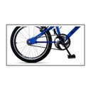 Ver imagem 2 de Bicicleta Energy Cross F.style - Aro 20- Azul-ello Bike
