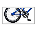 Ver imagem 2 de Bicicleta Energy Cross F.style - Aro 20- Azul-ello Bike