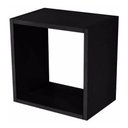 Ver imagem 2 de Kit 04 Nichos Quadrado Decorativo 31x31x15cm Preto Fosco