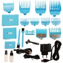 Ver imagem 7 de Kit Corte Cabelo Wmark Ng-602 - Azul - 3 Máq. + Acess.