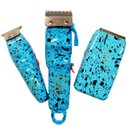 Ver imagem 4 de Kit Corte Cabelo Wmark Ng-602 - Azul - 3 Máq. + Acess.