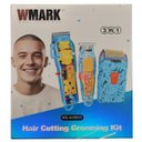 Ver mais imagens de Kit Corte Cabelo Wmark Ng-602 - Azul - 3 Máq. + Acess.