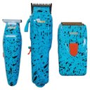 Ver imagem 2 de Kit Corte Cabelo Wmark Ng-602 - Azul - 3 Máq. + Acess.