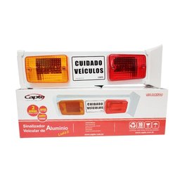 Sinalizador de veicular Garagem Entrada e Saída de Veículos Led - Bivolt Capte LED12 - 2