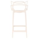 Ver imagem 6 de Kit 3 banquetas médias bancada cozinha Masters Allegra 66 cm