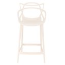 Ver imagem 3 de Kit 3 banquetas médias bancada cozinha Masters Allegra 66 cm