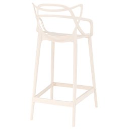 Kit 3 banquetas médias bancada cozinha Masters Allegra 66 cm - 5