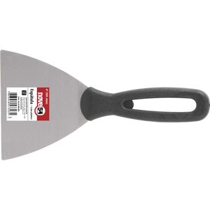 Espátula Betumadeira Aço Carbono 4 10,1cm Cabo Plástico - N