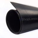 Ver imagem 1 de Lençol de Borracha 1mm Piso Manta Proteção Preto Liso 1x7m