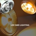 Ver imagem 5 de Lâmpada Ar70 Led 4,8w 2700k Branco Quente Gu10 Bivolt